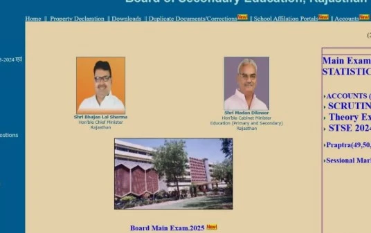 Rajasthan 10th Class Result 2025